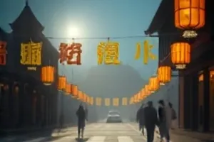 《老城慢递》封面，木质柜台与摞起的旧信封