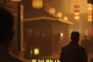 《长夏未央》封面，小城老屋饭桌上的四副碗筷